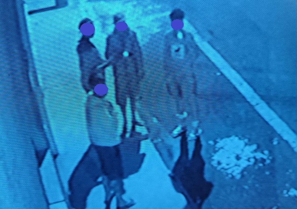 Imagens de câmeras de monitoramento 